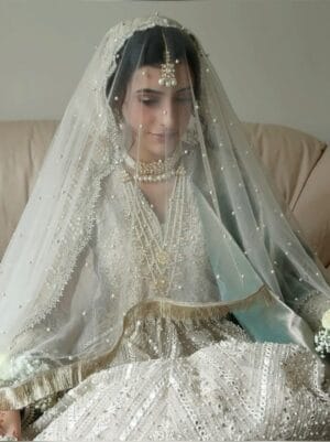 pakistani bridal veil
