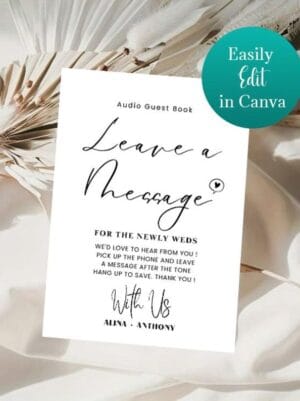 Audio Guest Book Sign UK