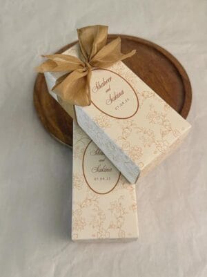 Custom Wedding Favor Boxes UK - Mithai, Chocolate & Sweet