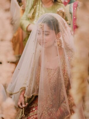 Dupatta with Gold Scatter UK